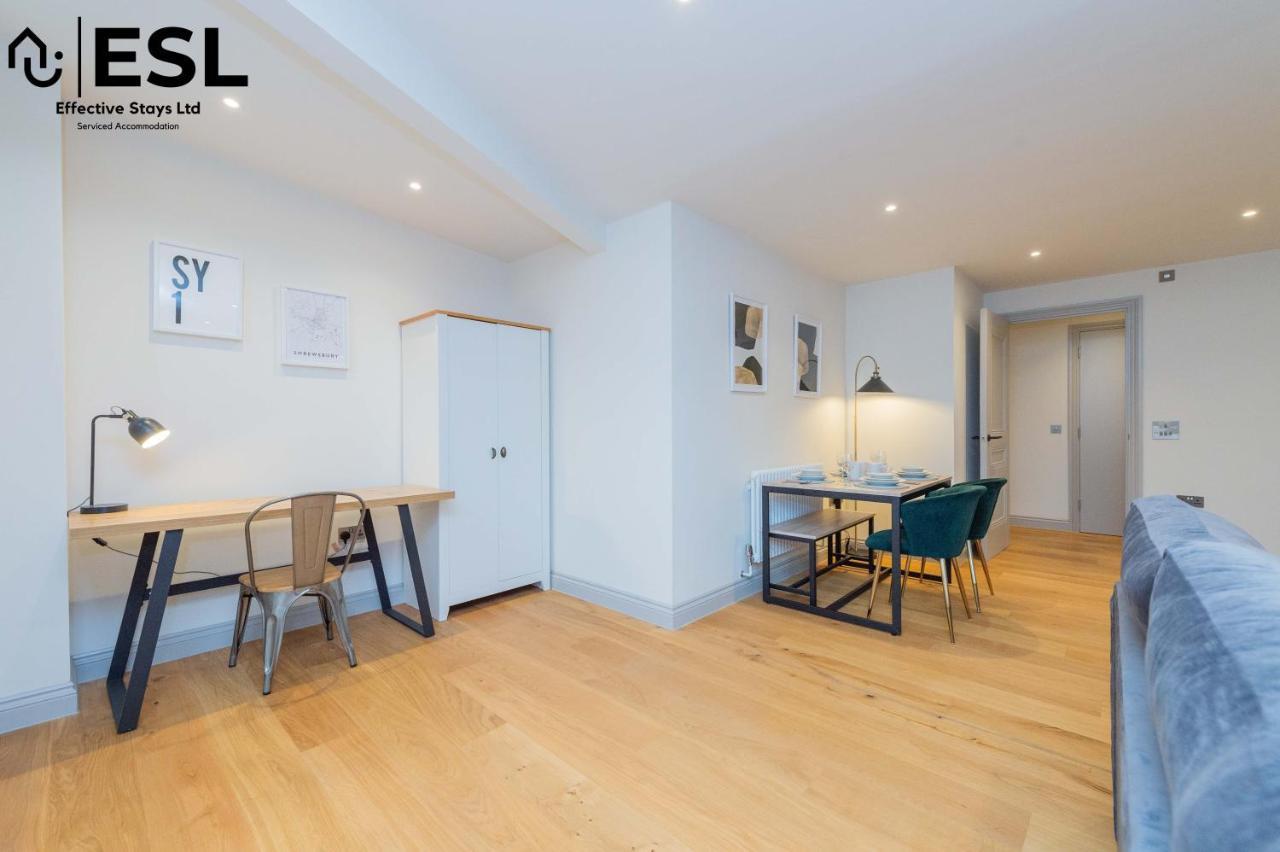 2 Bedroom Church Apartment 5 Mins To Town Centre - Free Parking Shrewsbury Exteriér fotografie
