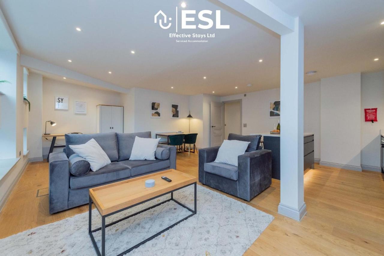 2 Bedroom Church Apartment 5 Mins To Town Centre - Free Parking Shrewsbury Exteriér fotografie